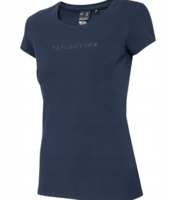 4F H4Z22 - T-shirt - Marineblauw navyBlue Outlet