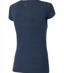 4F H4Z22 - T-shirt - Marineblauw navyBlue Outlet