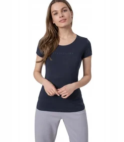 4F H4Z22 - T-shirt - Marineblauw navyBlue Outlet