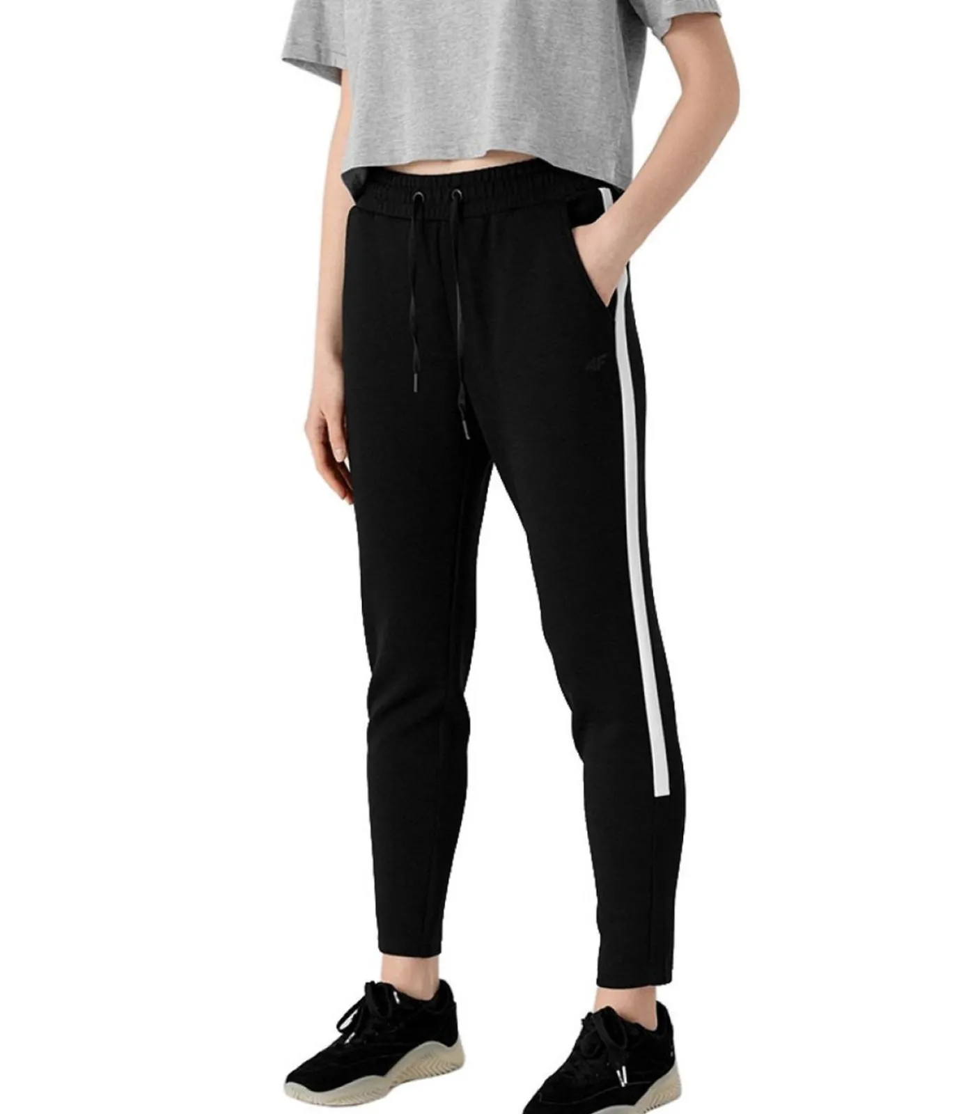 4F H4Z21 SPDD016 - Joggingbroek - Zwart black New