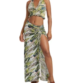 LISCA Indonesië zomer lange rok green New
