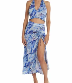 LISCA Indonesië zomer lange rok blue Hot