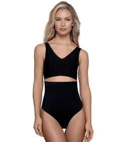 Bye Bra Invisible String Met Hoge Taille black Discount