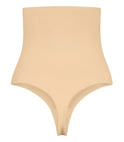 Bye Bra Invisible String Met Hoge Taille beige Outlet