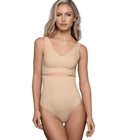Bye Bra Invisible String Met Hoge Taille beige Outlet