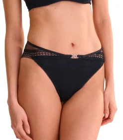 LISCA Italiaanse laag uitgesneden slip ADVENTURE black New