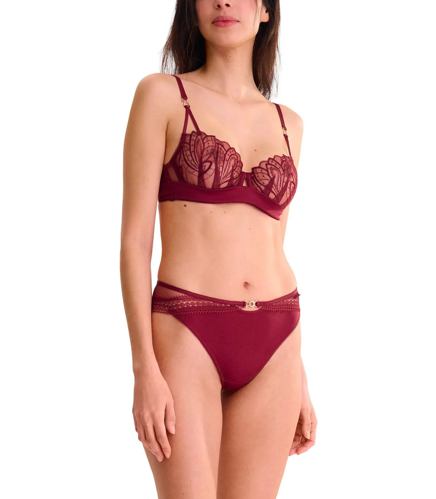 LISCA Italiaanse laag uitgesneden slip ADVENTURE red