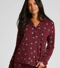 Hunkemöller Jacket Jersey Essential purple Hot
