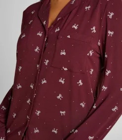 Hunkemöller Jacket Jersey Essential purple Hot