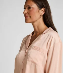 Hunkemöller Jacket lange mouwen Satijn Ayla pink Discount
