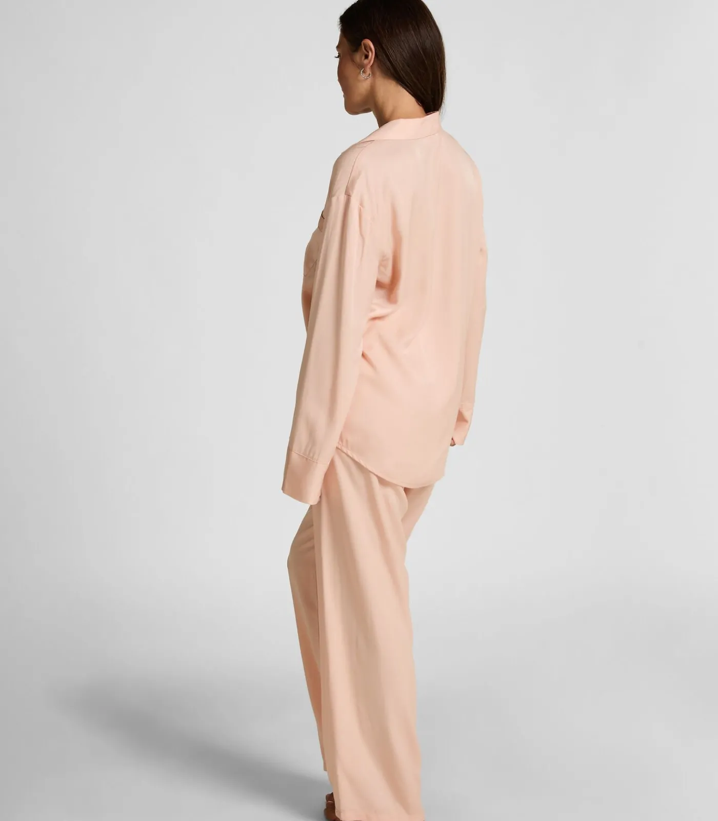 Hunkemöller Jacket lange mouwen Satijn Ayla pink Discount