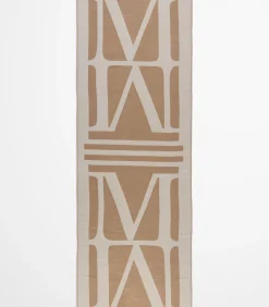Marc O'Polo Jacquard sjaal lightBrown Hot
