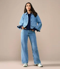 Mart Visser Jaily Jacket Denim Blauw blueJeans Online