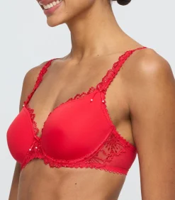 MARIE JO JANE true voorgevormde bh - hartvorm red Best