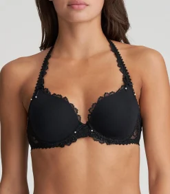 MARIE JO JANE zwart voorgevormde bh - hartvorm black Hot