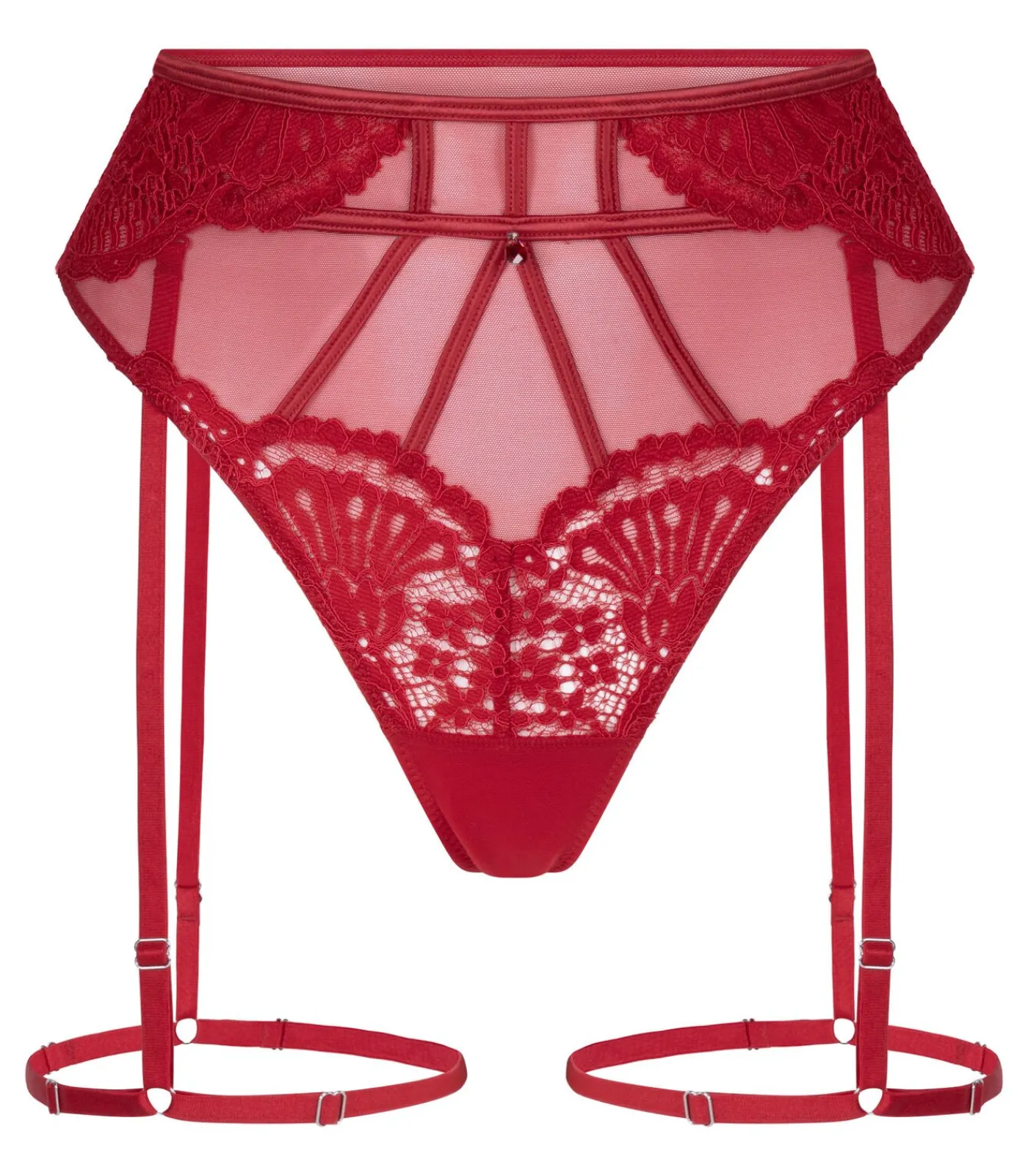 Hunkemöller Jarretel string Whitney red Outlet