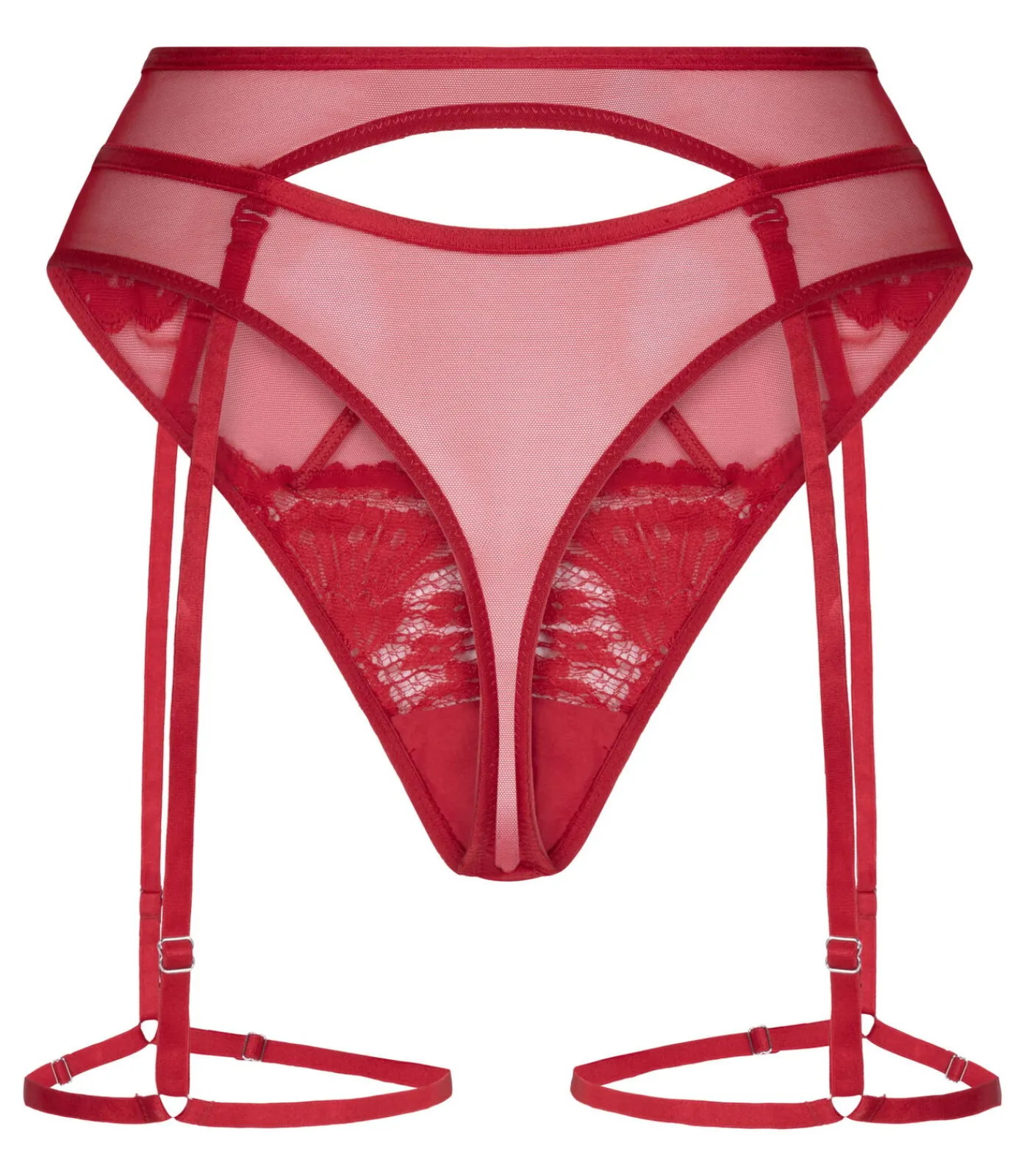 Hunkemöller Jarretel string Whitney red Outlet