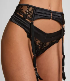 Hunkemöller Jarretel Sveta black Hot