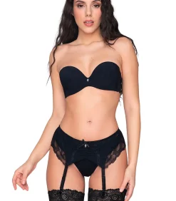 LUNA Jarretelgordel MELODY black Outlet