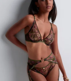 Aubade Jarretelgordel Sound of Heart green