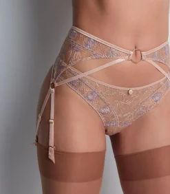 Aubade Jarretelgordel Sounds of Heart beige Discount