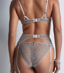Aubade Jarretelgordel Stardust Dream silver Online