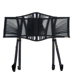 Aubade Jarretelgordel Sumptuous Waves black