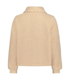 Cartoon Jas van/met pluche beige