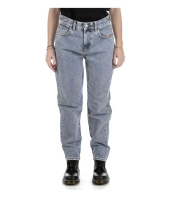 AMISH Jeans Lizzie Denim Real Stone Azzurro lightBlue New