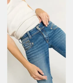 Le Temps des Cerises Jeans bootcut 2002, lengte 34 blue