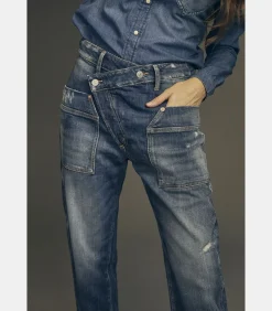 Le Temps des Cerises Jeans boyfit , 7/8 blue Clearance