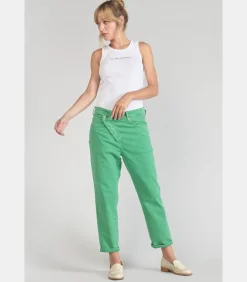 Le Temps des Cerises Jeans boyfit Cosy, 7/8 green Best