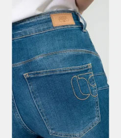 Le Temps des Cerises Jeans flare , 7/8 blue Outlet