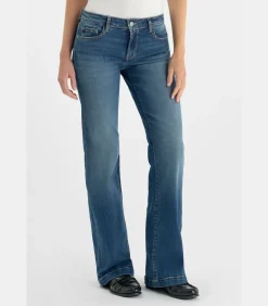 Le Temps des Cerises Jeans flare , lengte 34 blue Sale