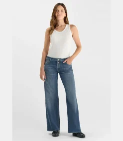 Le Temps des Cerises Jeans flare , lengte 34 blue Best