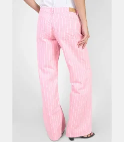 Le Temps des Cerises Jeans flare , lengte 34 pink Outlet