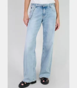 Le Temps des Cerises Jeans flare , lengte 34 blue New