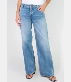 Le Temps des Cerises Jeans flare , lengte 34 blue Best