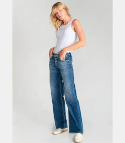 Le Temps des Cerises Jeans flare , lengte 34 blue Clearance