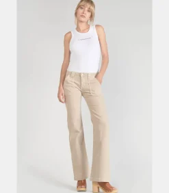 Le Temps des Cerises Jeans flare , lengte 34 white Online
