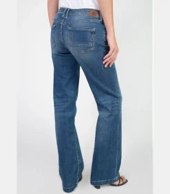 Le Temps des Cerises Jeans flare flare, lengte 34 blue Outlet