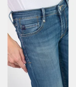 Le Temps des Cerises Jeans flare flare, lengte 34 blue Outlet