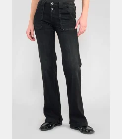 Le Temps des Cerises Jeans flare flare, lengte 34 black Sale