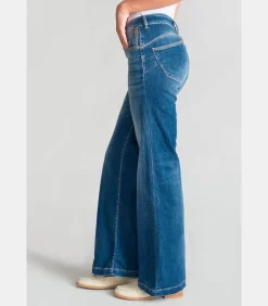 Le Temps des Cerises Jeans flare pulp flare, lengte 34 blue Online