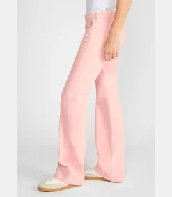 Le Temps des Cerises Jeans flare pulp flare, lengte 34 pink