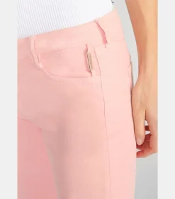 Le Temps des Cerises Jeans flare pulp flare, lengte 34 pink