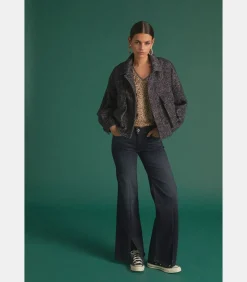 Le Temps des Cerises Jeans flare PULPHIFL, lengte 34 blue Best