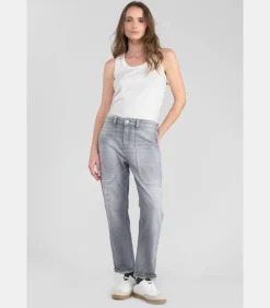 Le Temps des Cerises Jeans loose, wijd , 7/8 gray