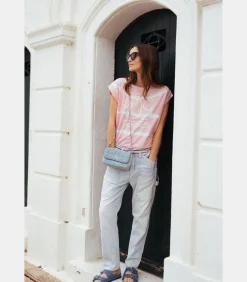 Le Temps des Cerises Jeans loose, wijd , 7/8 blue Discount