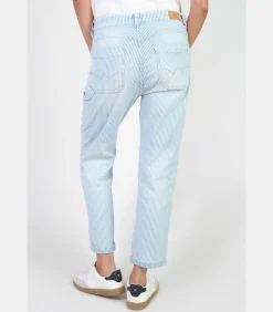 Le Temps des Cerises Jeans loose, wijd , 7/8 blue Discount